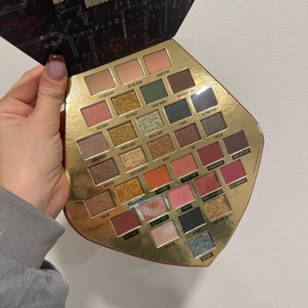 NYX x Netflix La Casa De Papel Money Heist Eyeshadow Color Palette - Picture 4 of 5